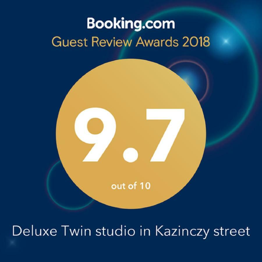 شقة بودابست  في Deluxe Twin Studio In Kazinczy Street المظهر الخارجي الصورة